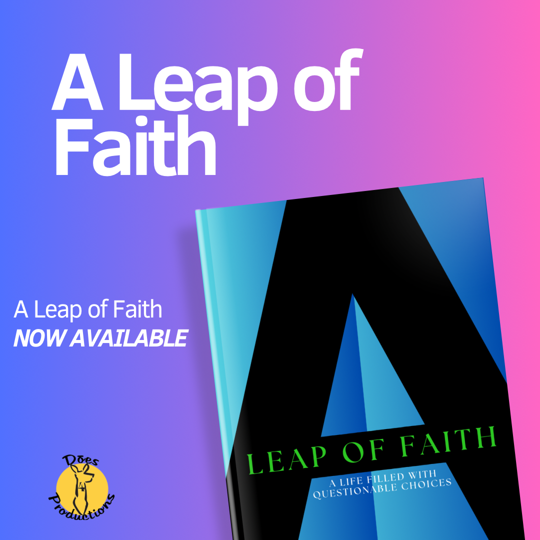 SIGNED FIRST EDITION A Leap of Faith Softcover Book