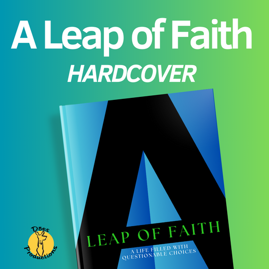 SIGNED FIRST EDITION - A Leap of Faith Hardcover Book