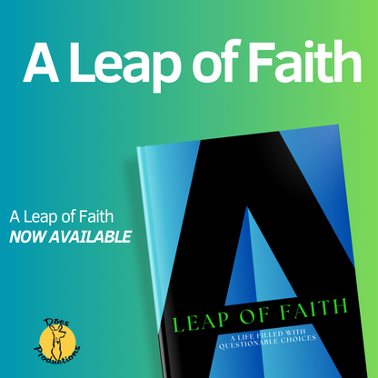 SIGNED FIRST EDITION - A Leap of Faith Hardcover Book